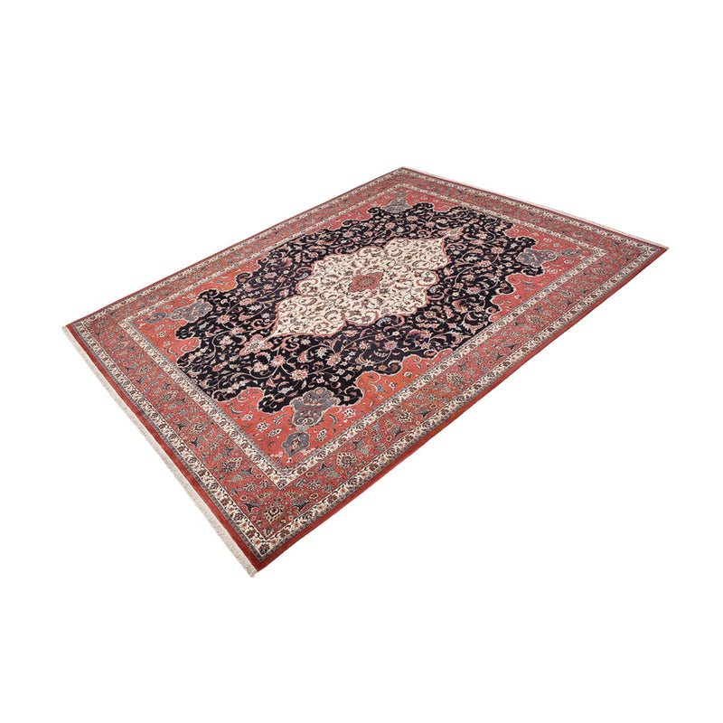 Dywan perski - Bijar - 380 x 296 cm - ciemnoniebieski