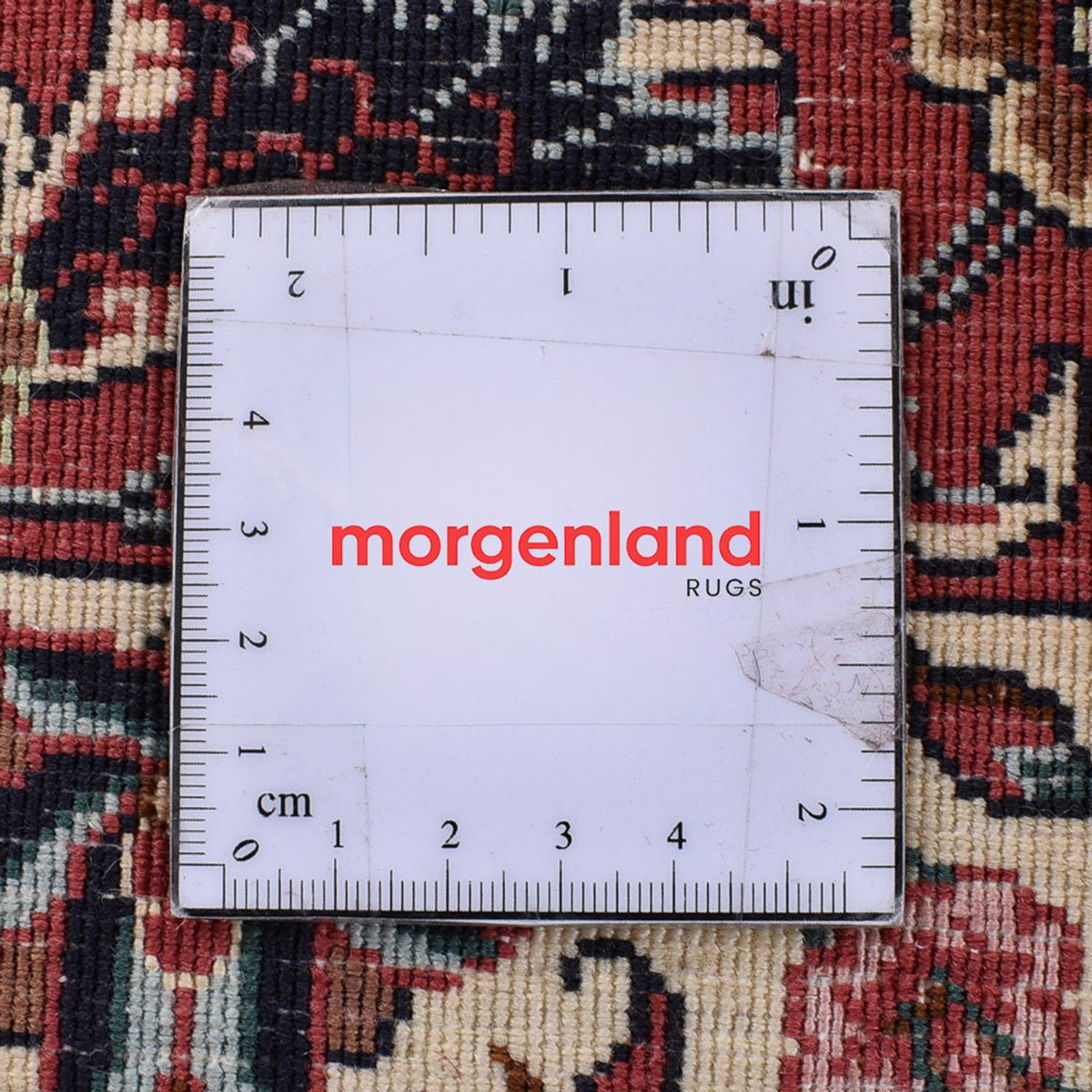 Dywan perski - Bijar - 380 x 296 cm - ciemnoniebieski