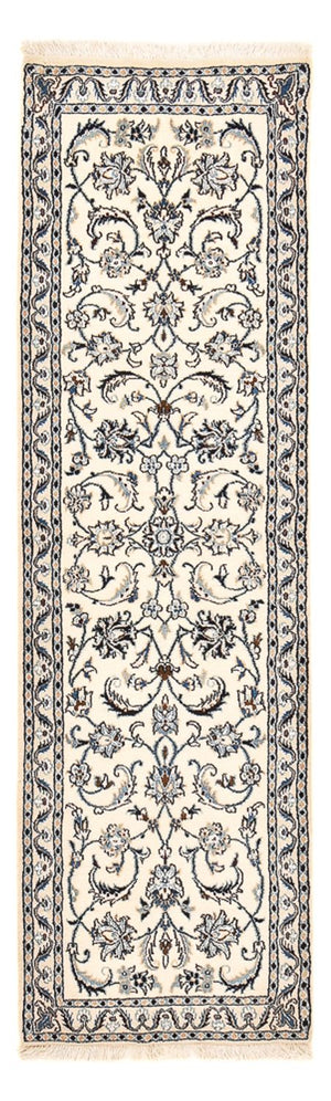 Biegacz Dywan perski - Nain - Królewski - 195 x 59 cm - kremowy