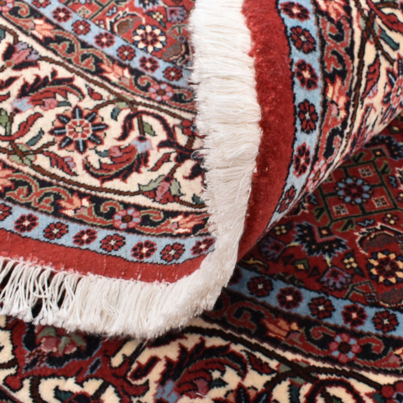 Dywan perski - Bijar okrągły  - 150 x 150 cm - rdza