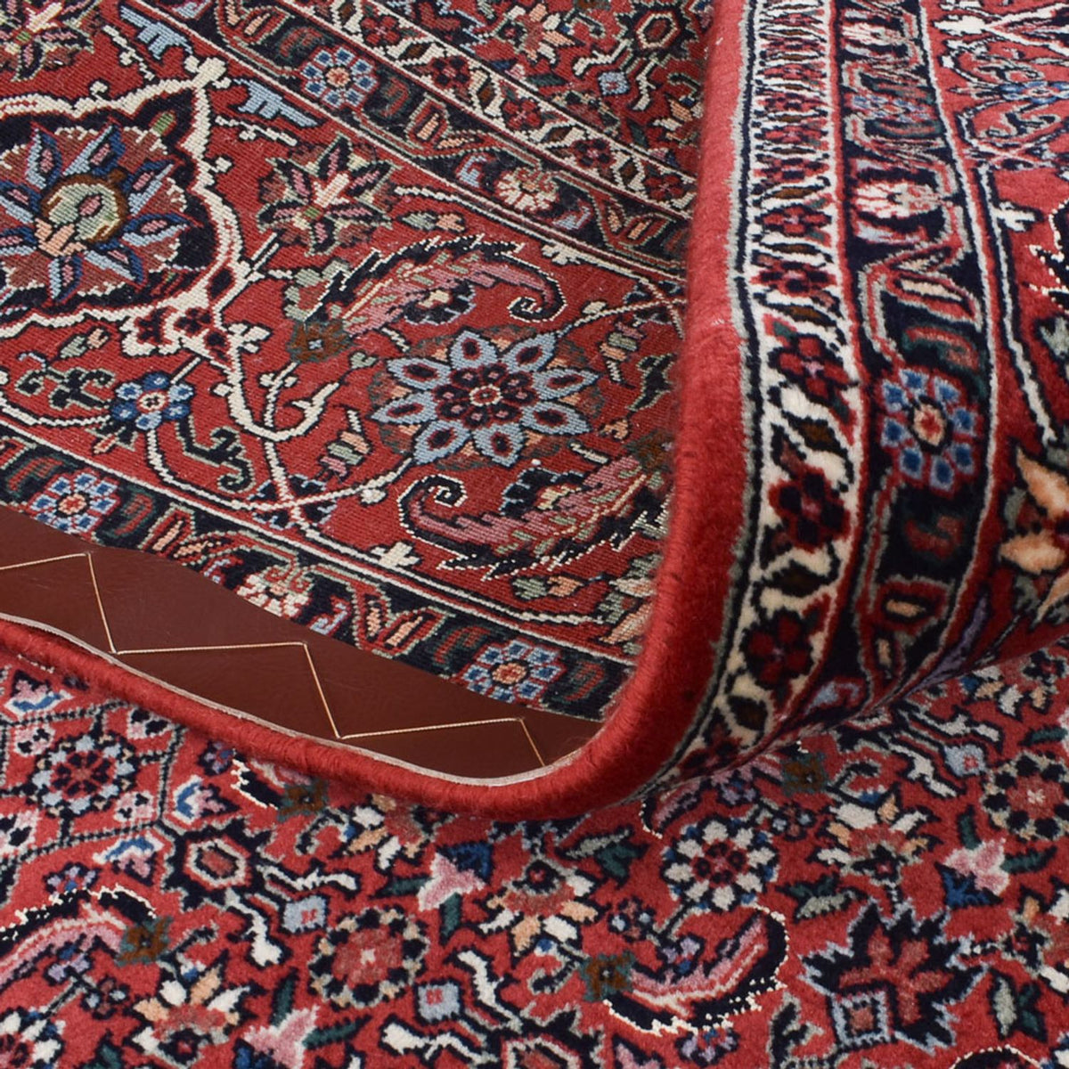 Dywan perski - Bijar - 347 x 221 cm - rdza