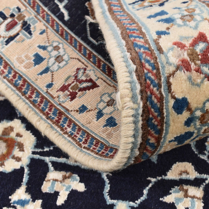 Biegacz Dywan perski - Nain - Królewski - 180 x 68 cm - ciemnoniebieski