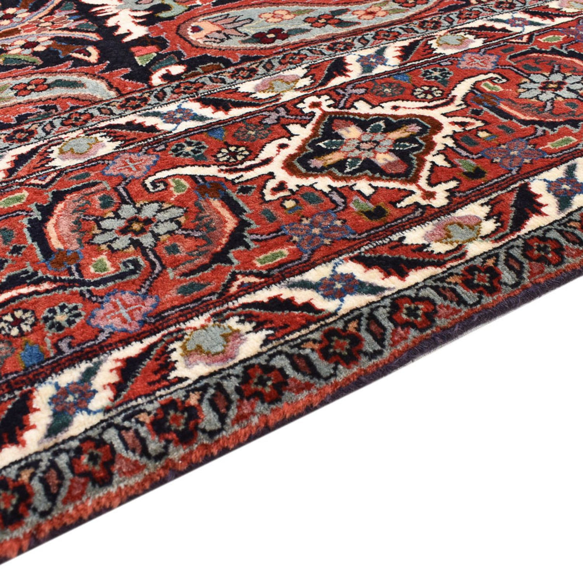 Dywan perski - Bijar - 248 x 208 cm - rdza