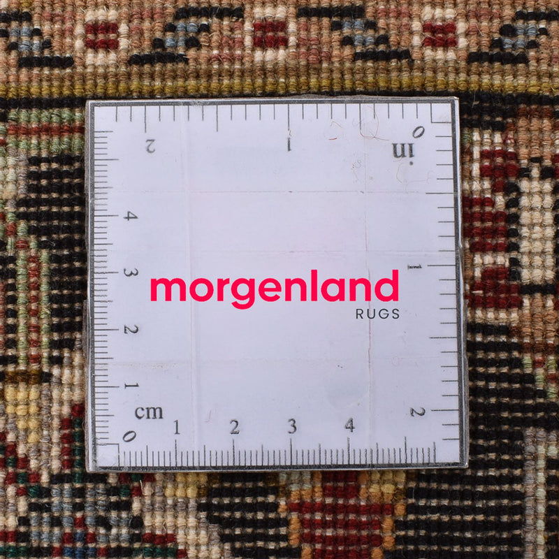 Dywan perski - Tabriz - Królewski kwadratowy  - 253 x 245 cm - ciemny beż