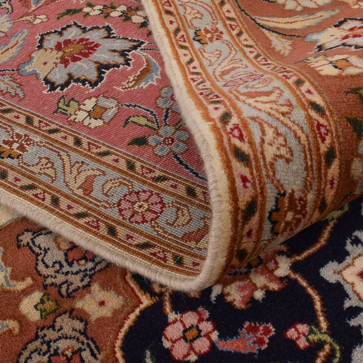 Dywan perski - Tabriz - Królewski - 275 x 250 cm - wielokolorowy