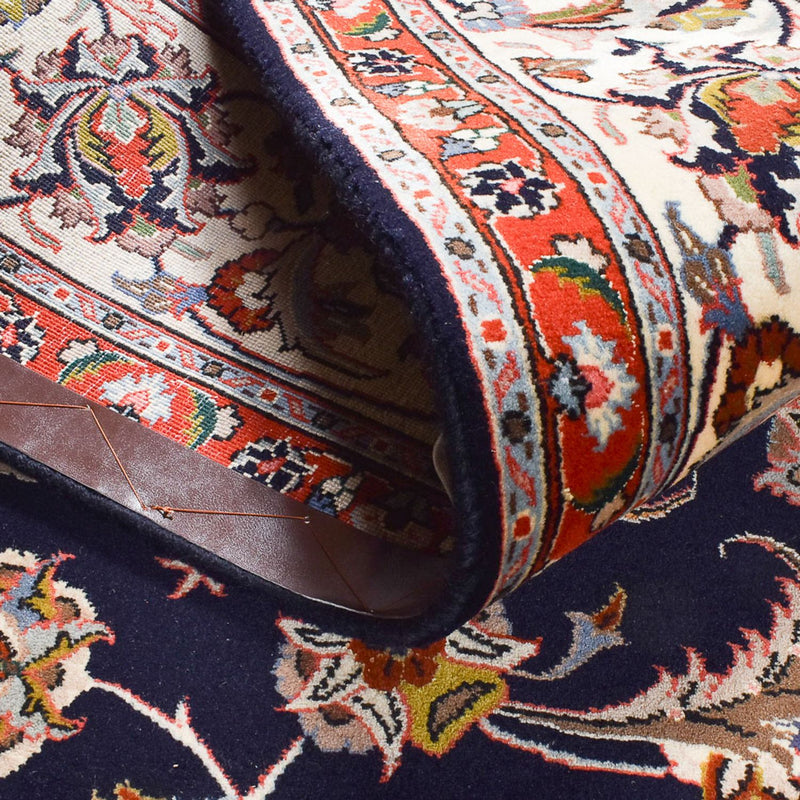 Dywan perski - Klasyczny - 283 x 192 cm - ciemnoniebieski