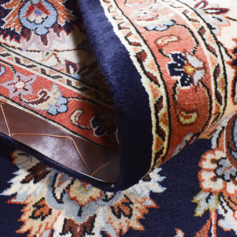 Dywan perski - Klasyczny - 307 x 211 cm - ciemnoniebieski