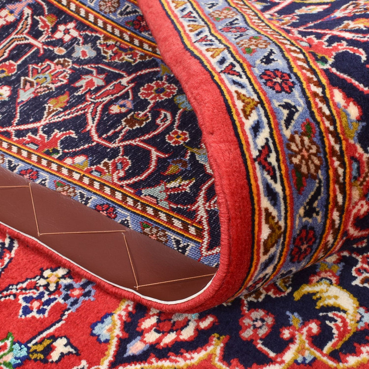 Dywan perski - Keshan - 228 x 142 cm - czerwony