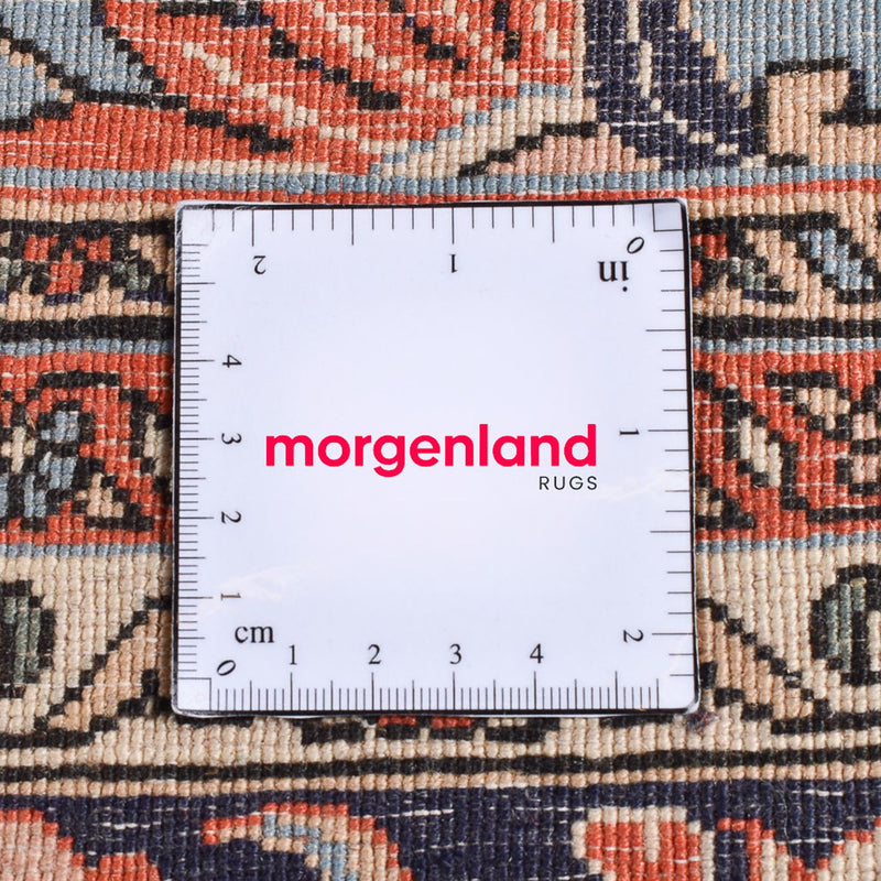 Dywan perski - Bijar - 310 x 222 cm - jasnoniebieski