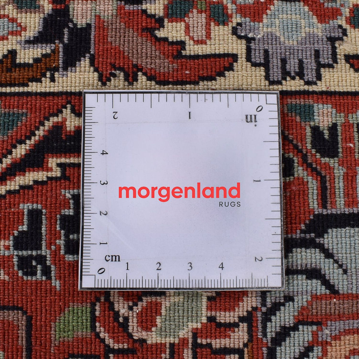 Dywan perski - Bijar - 305 x 206 cm - rdza