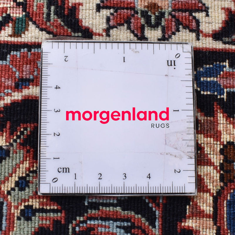 Dywan perski - Bijar - 303 x 205 cm - czerwony