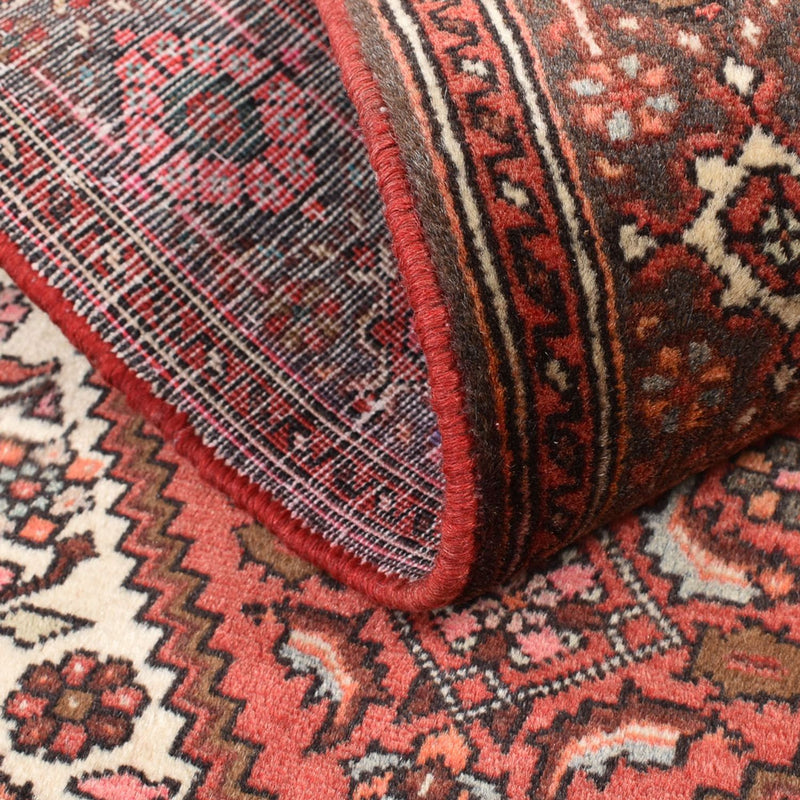 Dywan perski - Bijar - 138 x 86 cm - jasna czerwień