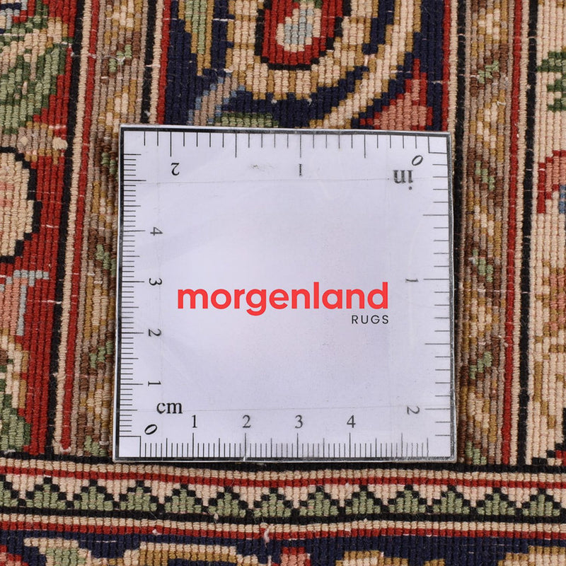 Biegacz Perski dywan - Ghom - Królewski - 156 x 51 cm - jasny beż