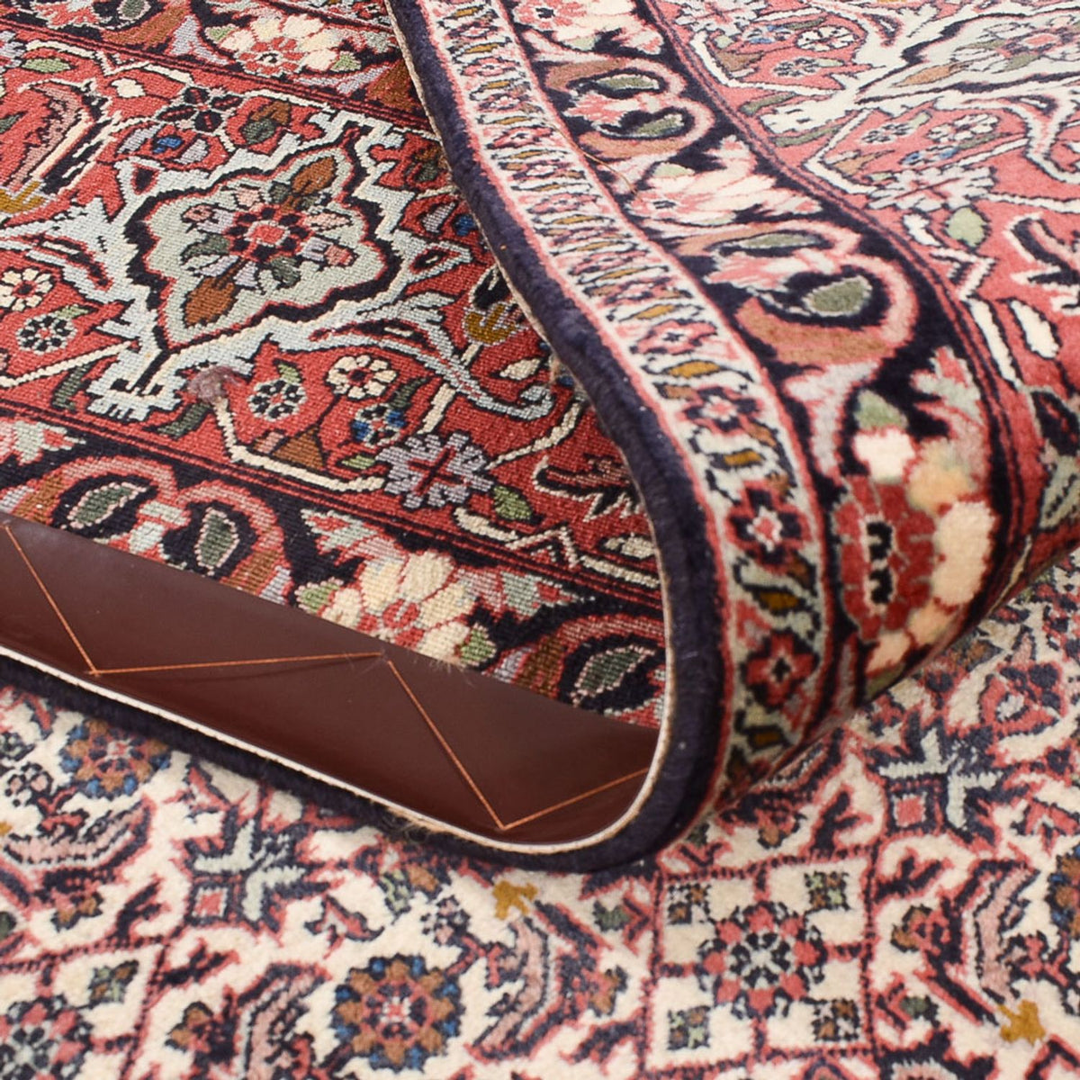 Dywan perski - Bijar - 305 x 195 cm - rdza