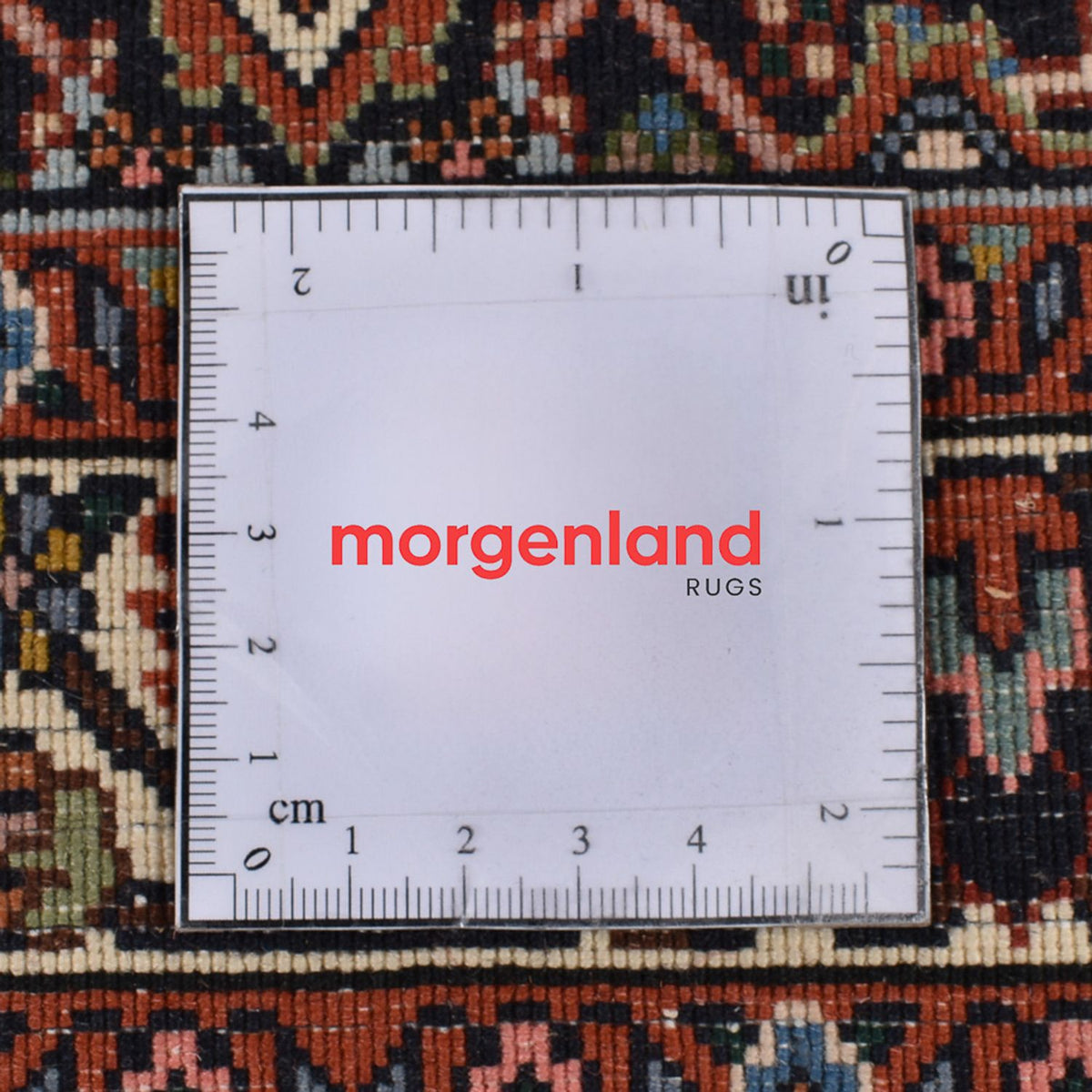 Biegacz Dywan perski - Bijar - 247 x 55 cm - rdza