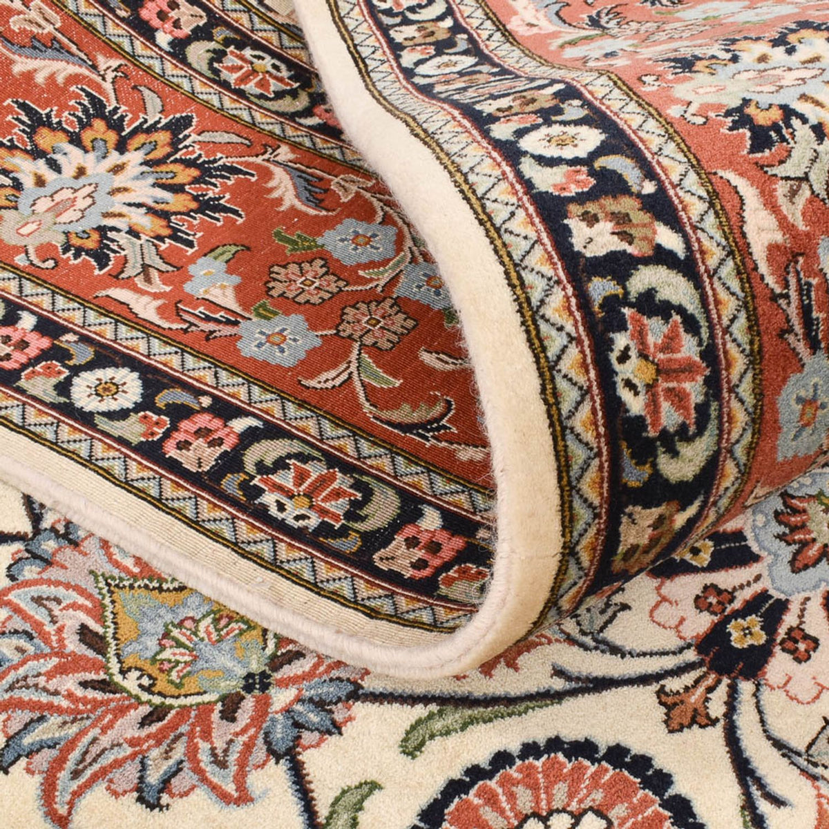 Dywan perski - Bijar - 347 x 205 cm - wielokolorowy