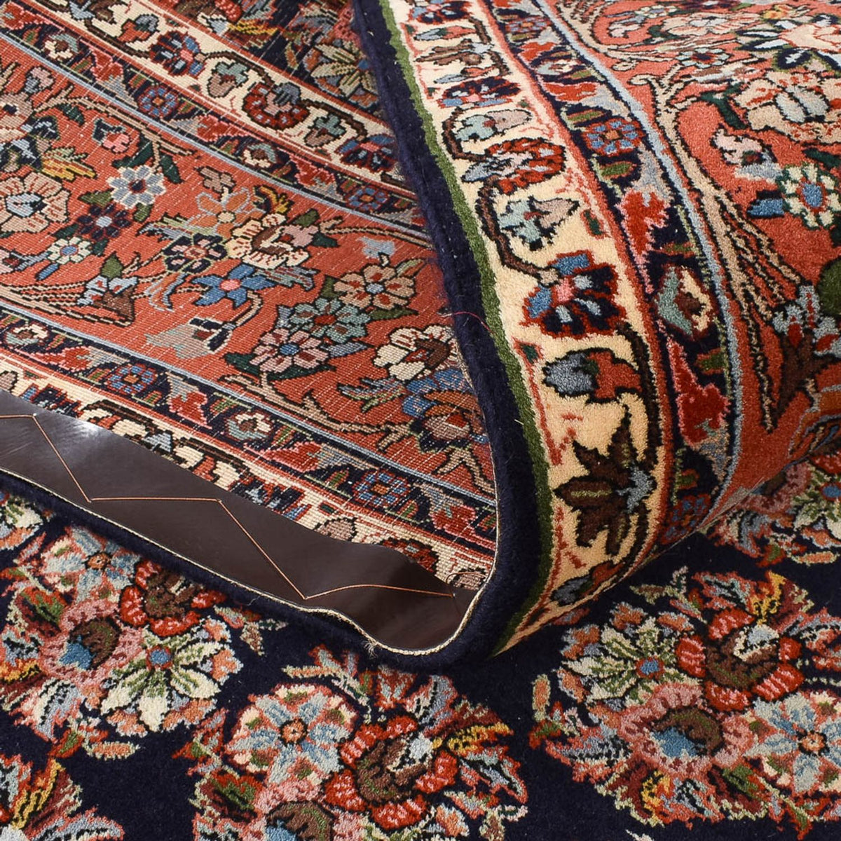 Dywan perski - Bijar - 298 x 195 cm - rdza