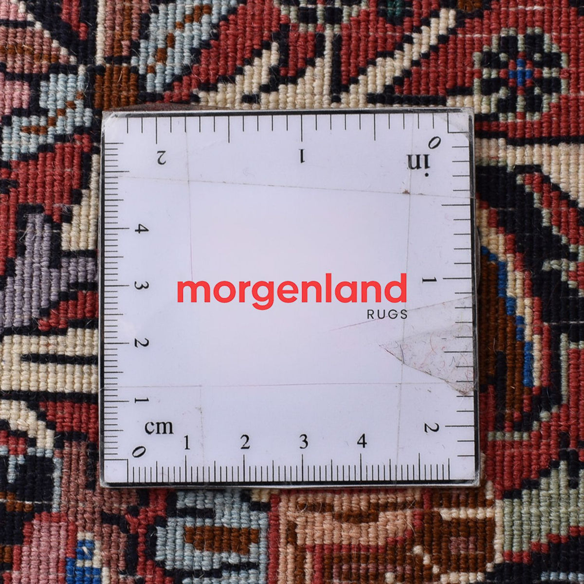 Dywan perski - Bijar - 400 x 302 cm - bordowa czerwień