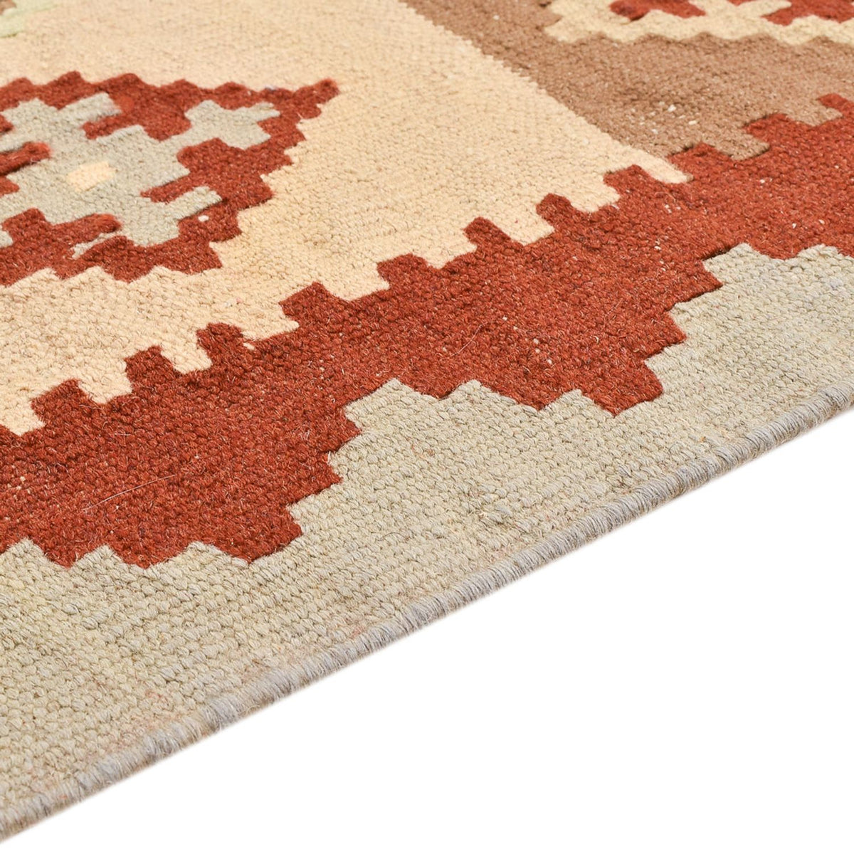 Dywan Kelim - Orientalny - 145 x 96 cm - wielokolorowy