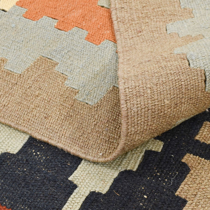 Dywan Kelim - Orientalny - 147 x 100 cm - wielokolorowy