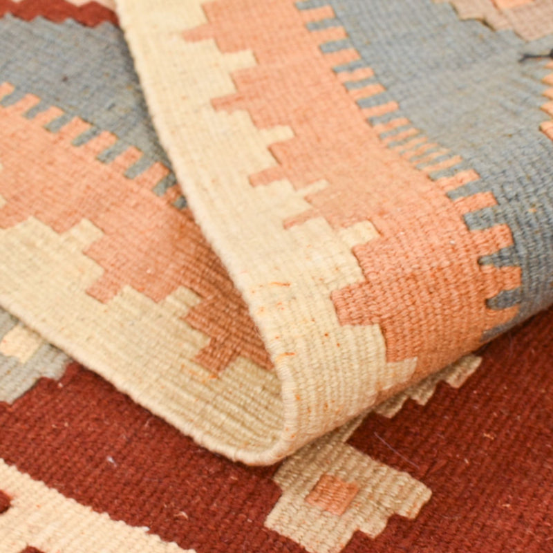 Dywan Kelim - Orientalny - 143 x 102 cm - wielokolorowy