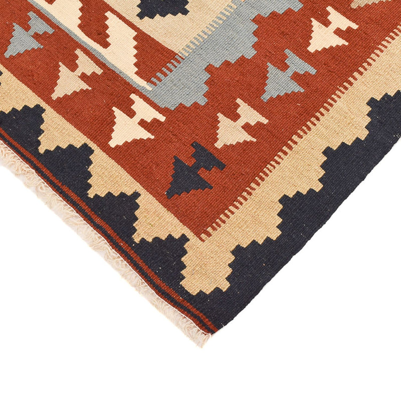 Dywan Kelim - Orientalny - 146 x 104 cm - wielokolorowy