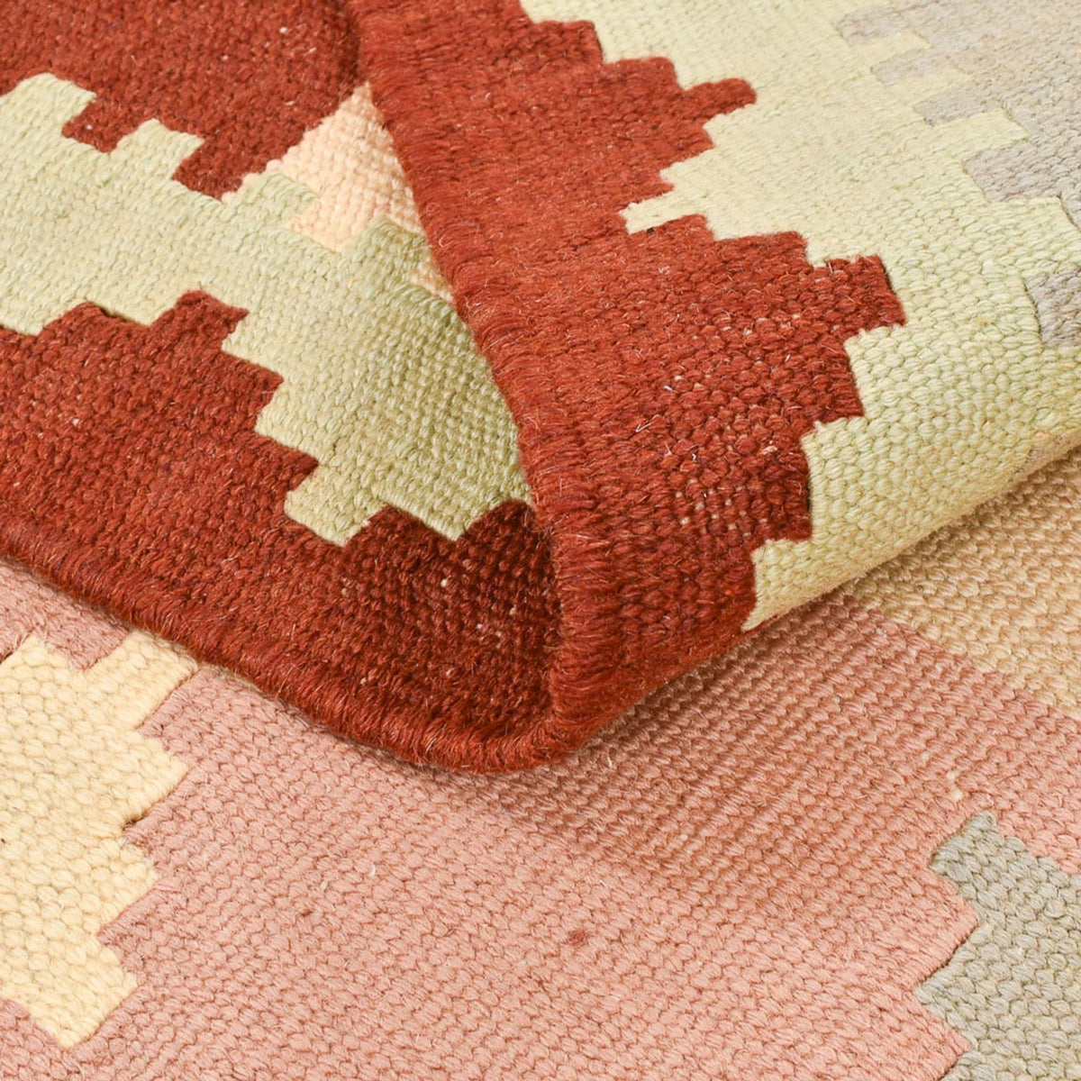 Dywan Kelim - Orientalny - 147 x 100 cm - wielokolorowy