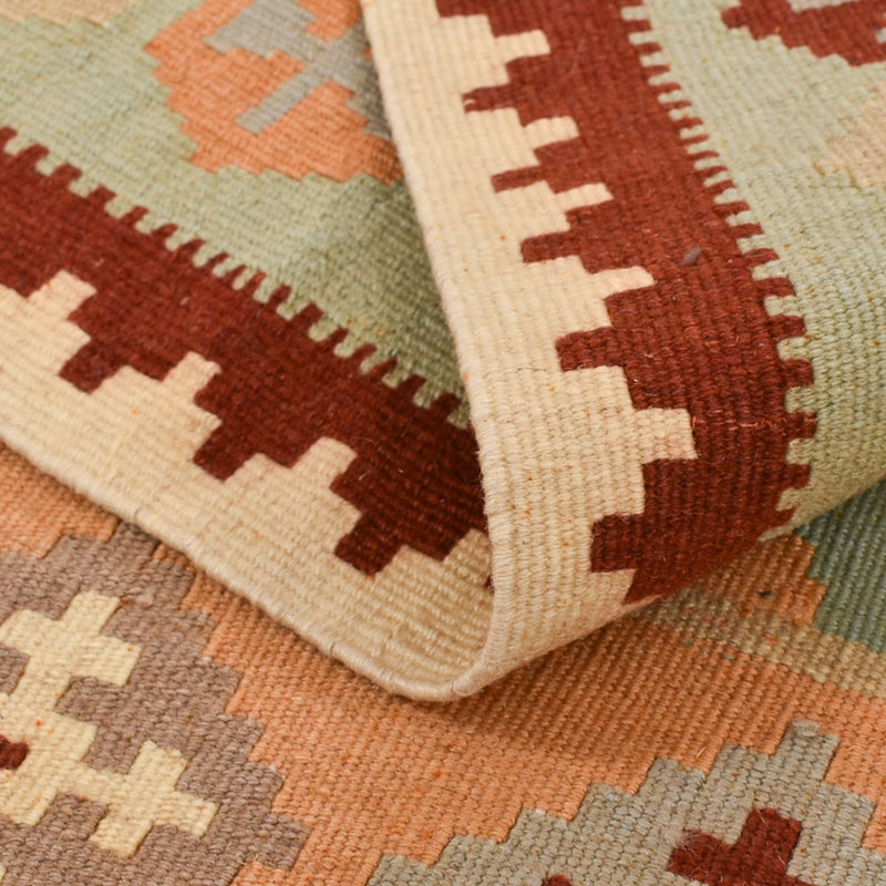 Dywan Kelim - Orientalny - 147 x 98 cm - wielokolorowy