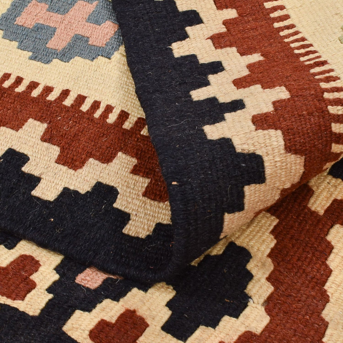 Dywan Kelim - Orientalny - 150 x 106 cm - wielokolorowy