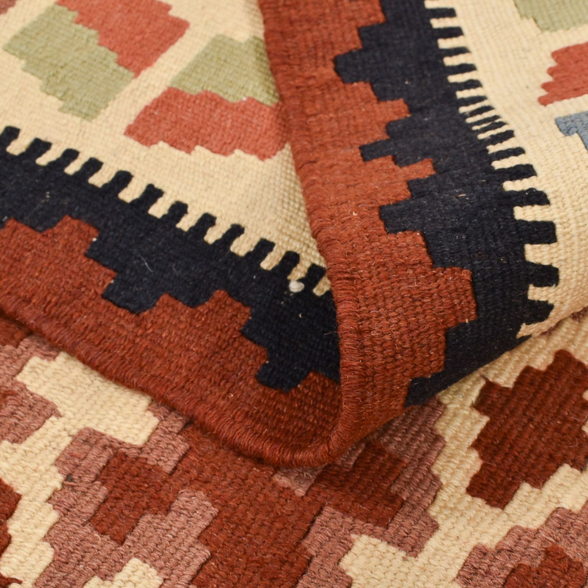 Dywan Kelim - Orientalny - 145 x 105 cm - wielokolorowy