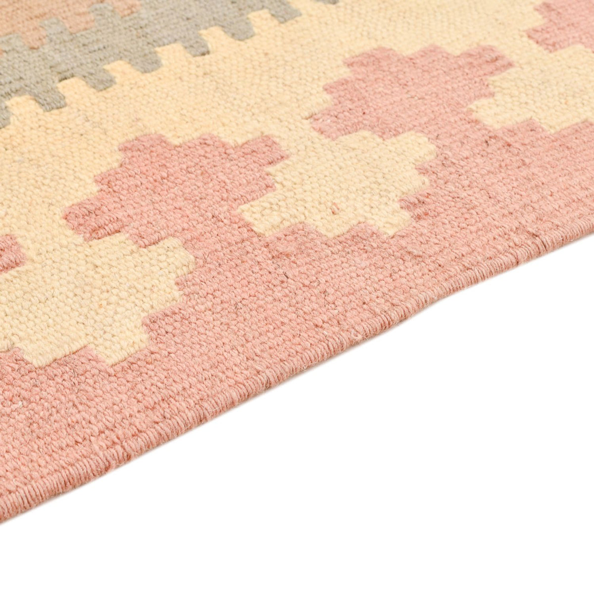 Dywan Kelim - Orientalny - 150 x 105 cm - beżowy