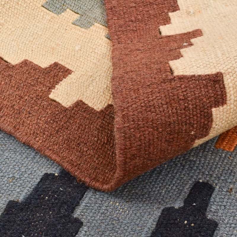 Dywan Kelim - Orientalny - 145 x 100 cm - wielokolorowy