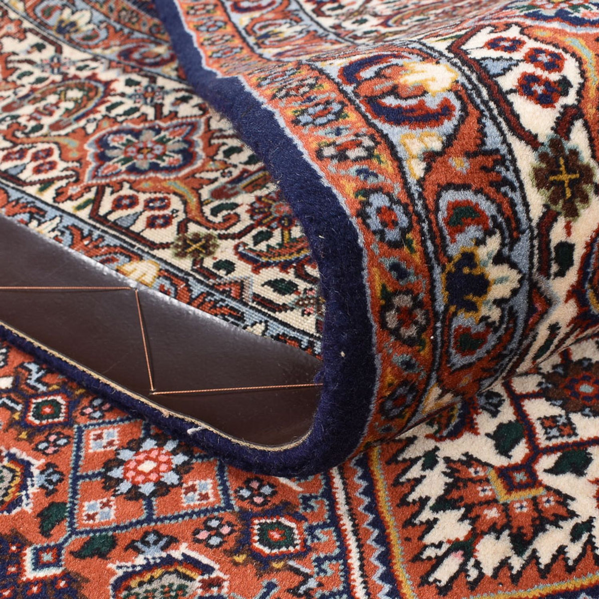 Dywan perski - Bijar - 243 x 182 cm - wielokolorowy