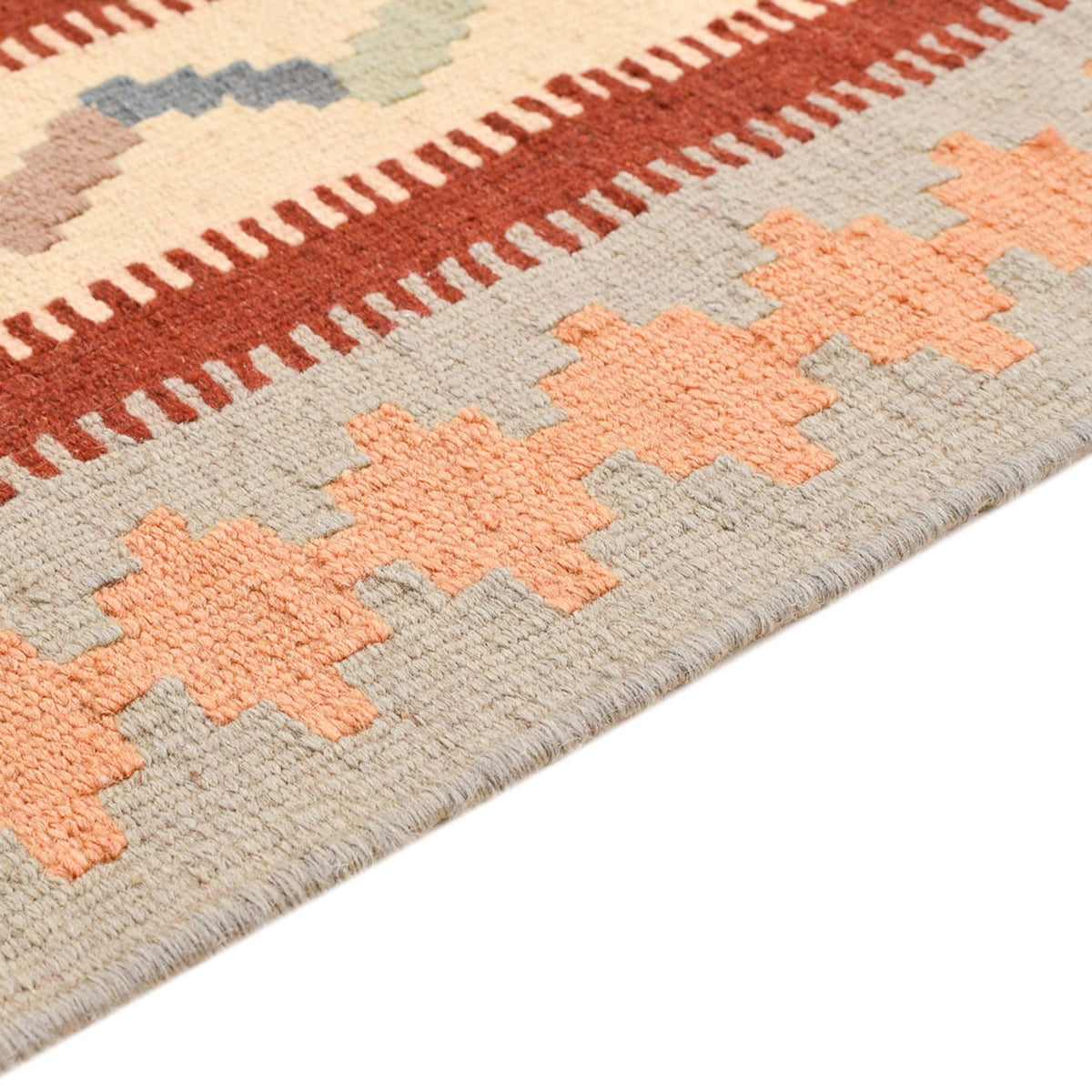 Dywan Kelim - Orientalny - 140 x 100 cm - wielokolorowy