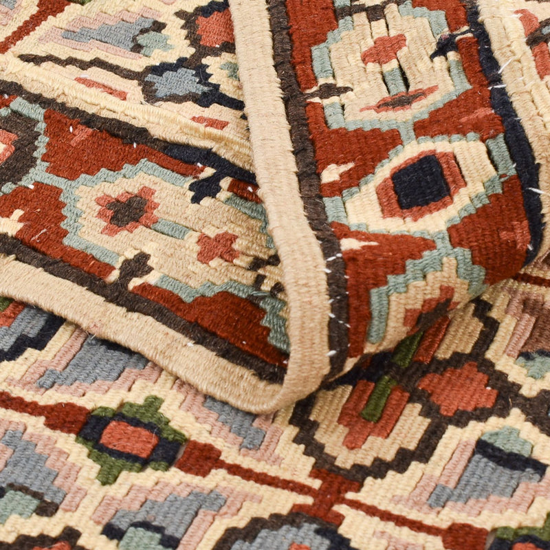 Dywan Kelim - Orientalny - 135 x 100 cm - wielokolorowy