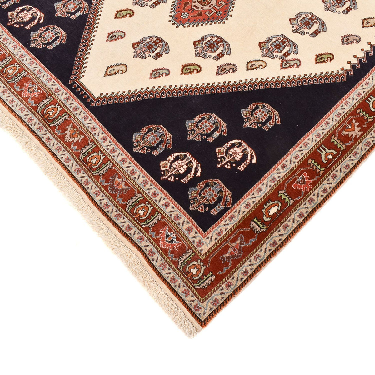 Perski dywan - Nomadyczny - 237 x 150 cm - wielokolorowy