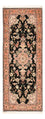 Biegacz Dywan perski - Tabriz - Premium - 210 x 80 cm - ciemnoniebieski