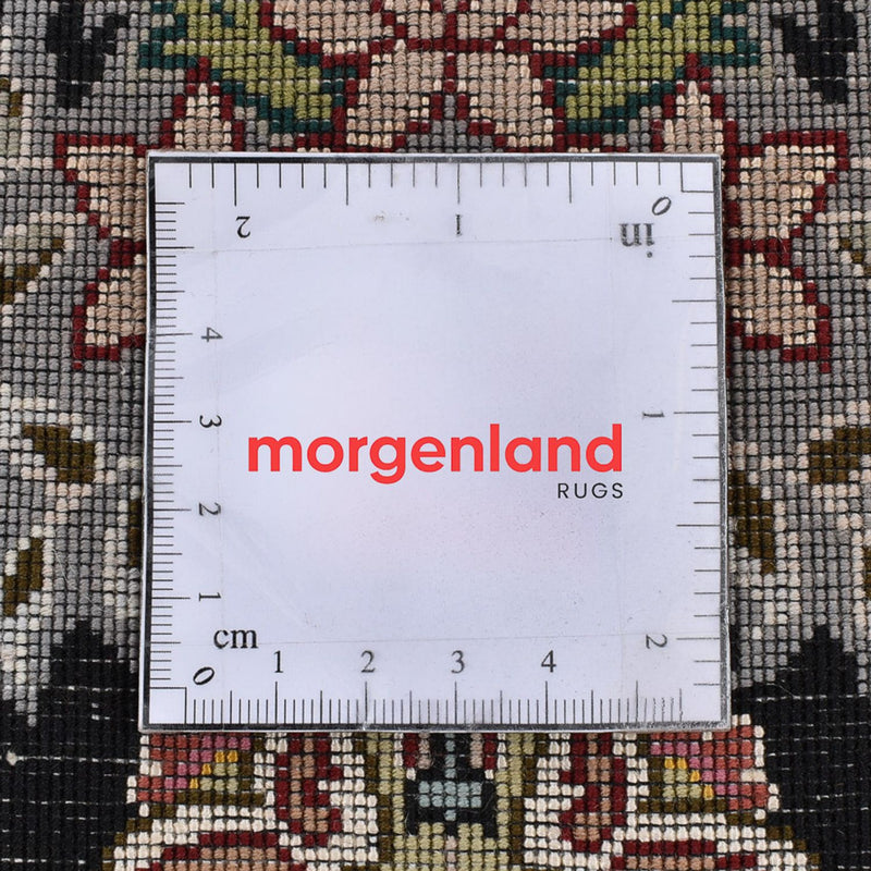 Biegacz Dywan perski - Tabriz - Premium - 210 x 80 cm - ciemnoniebieski