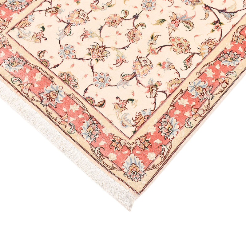 Biegacz Dywan perski - Tabriz - Premium - 205 x 81 cm - beżowy