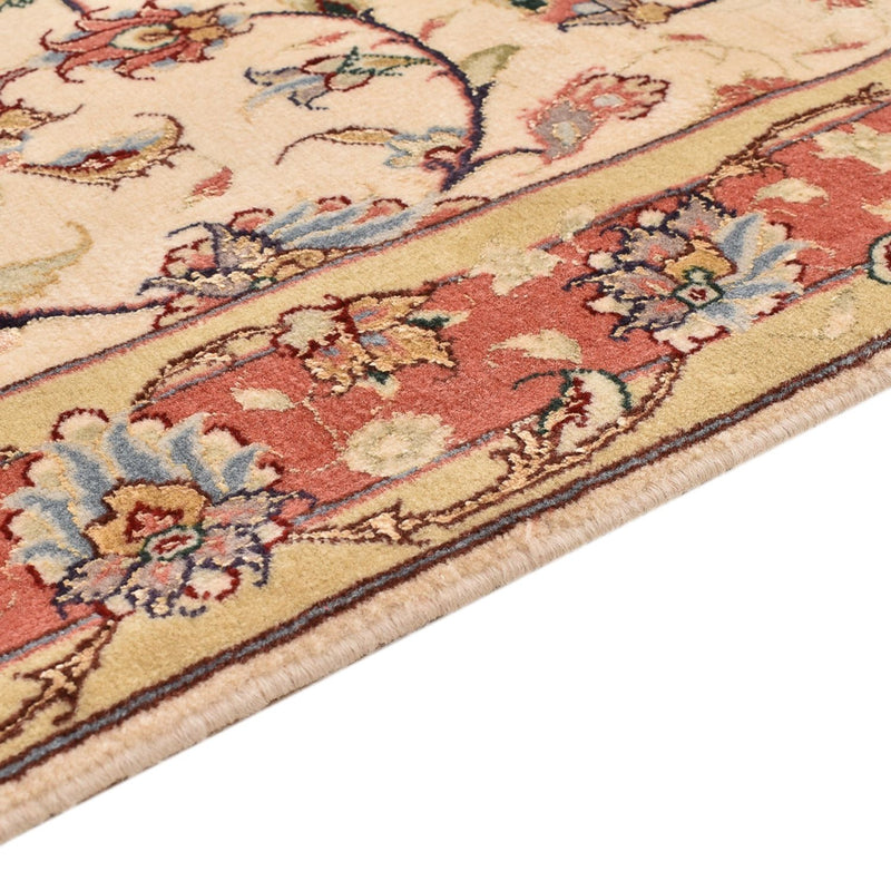Biegacz Dywan perski - Tabriz - Premium - 205 x 81 cm - beżowy