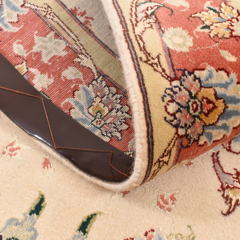 Biegacz Dywan perski - Tabriz - Premium - 205 x 81 cm - beżowy