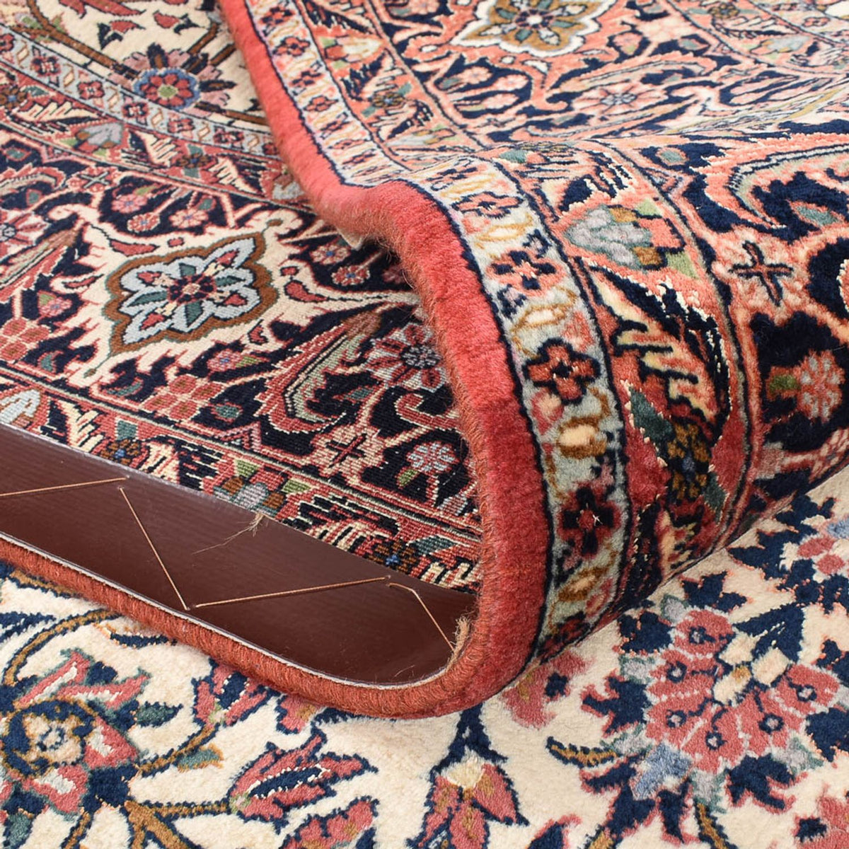 Dywan perski - Bijar - 289 x 206 cm - piaskowy