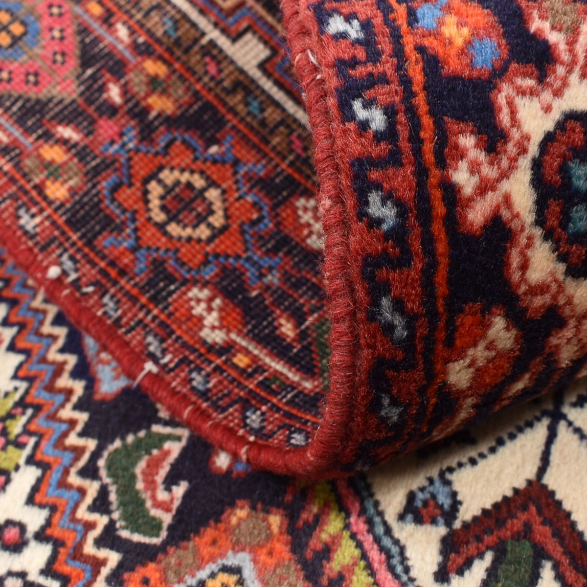 Perski dywan - Nomadyczny - 125 x 76 cm - wielokolorowy