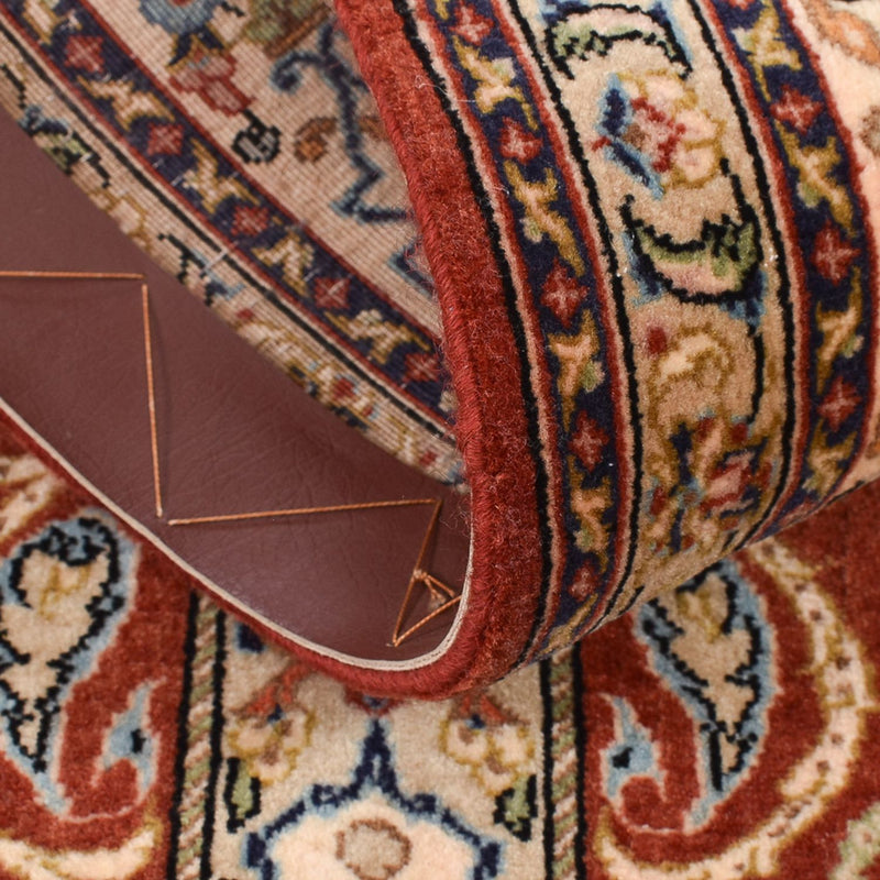 Biegacz Perski dywan - Ghom - Królewski - 151 x 52 cm - ciemny beż