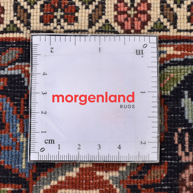 Dywan perski - Bijar - 227 x 141 cm - ciemny beż