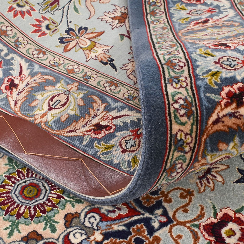 Biegacz Dywan perski - Isfahan - Premium - 313 x 83 cm - rdza