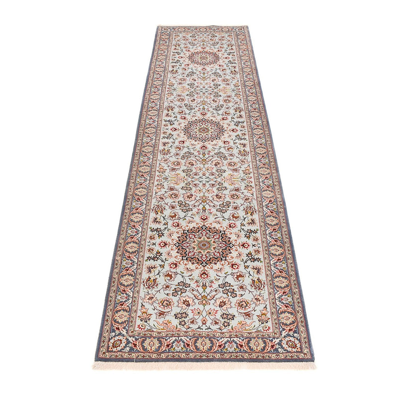 Biegacz Dywan perski - Isfahan - Premium - 313 x 83 cm - rdza
