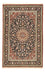 Dywan perski - Isfahan - Premium - 158 x 103 cm - ciemnoniebieski