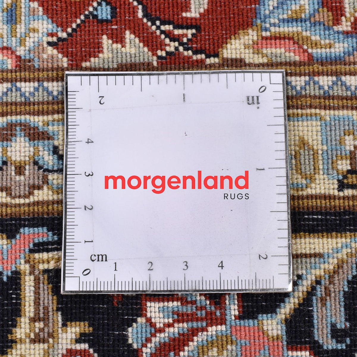 Dywan perski - Isfahan - Premium - 158 x 103 cm - ciemnoniebieski