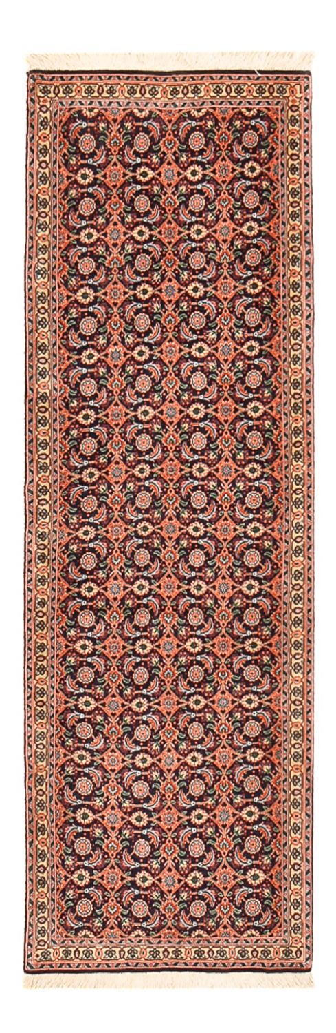 Biegacz Dywan perski - Tabriz - Królewski - 192 x 64 cm - rdza